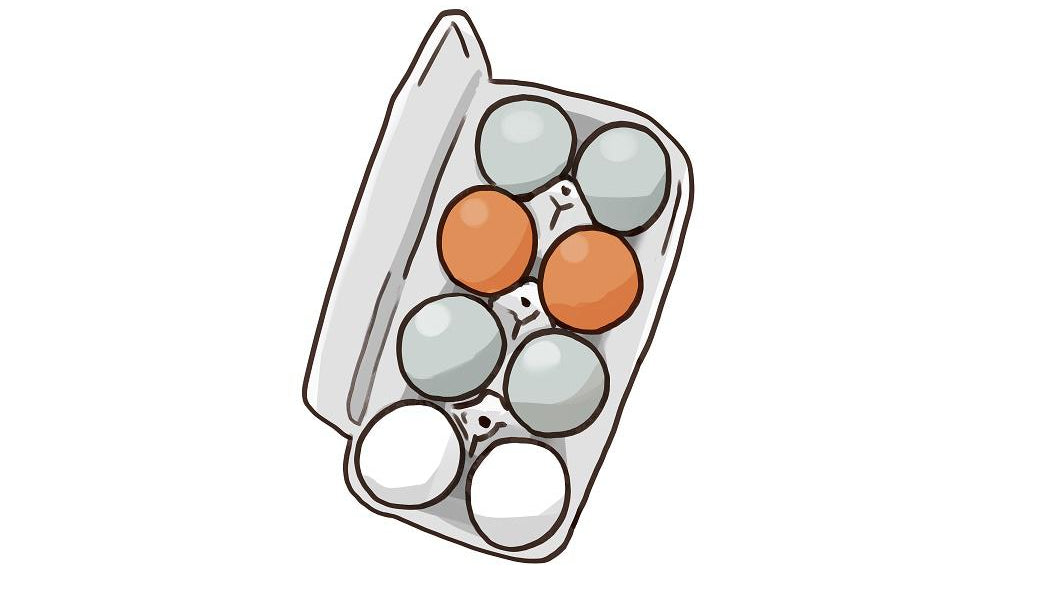 青色のたまご？