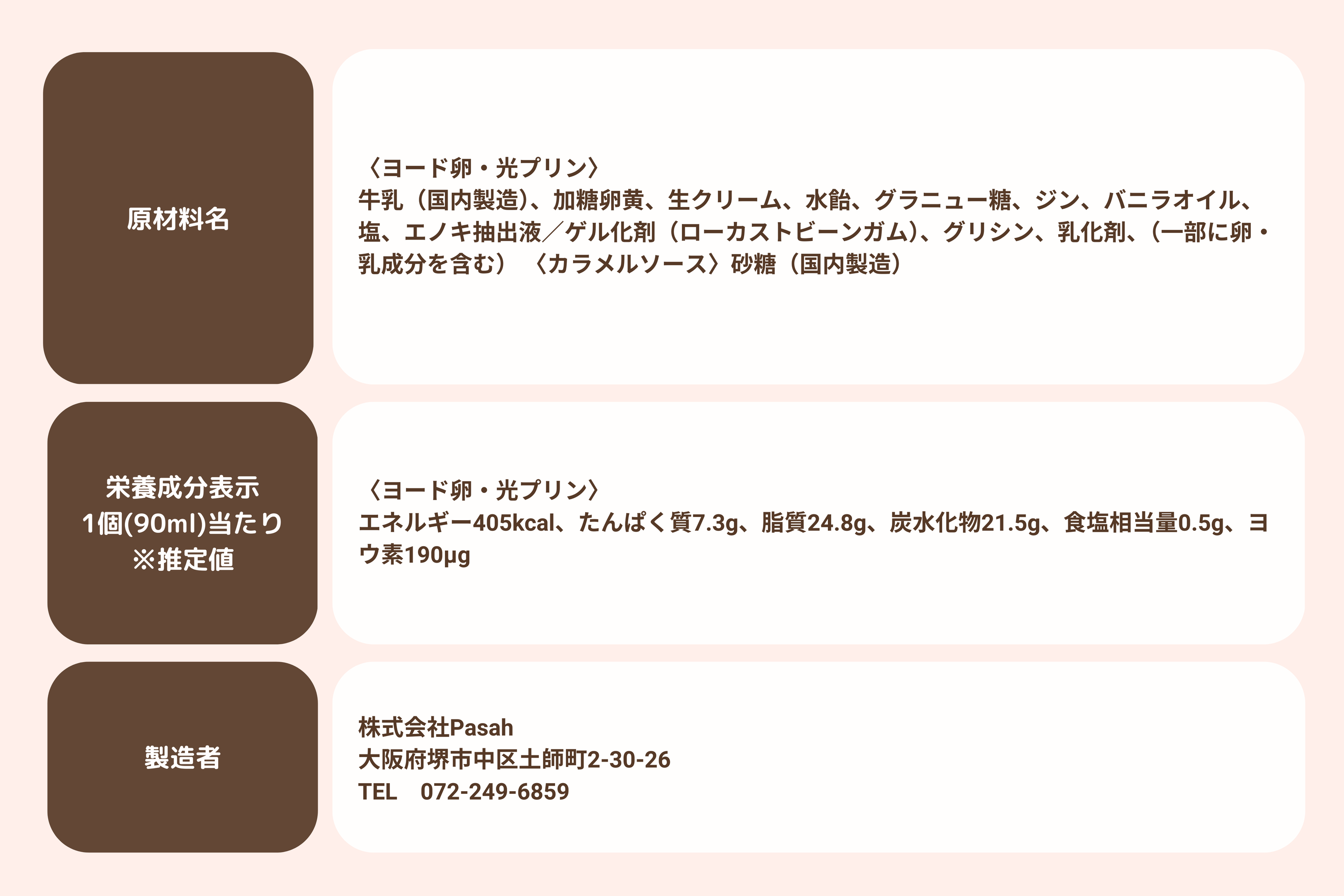 再販！コク3.5倍のたまごヨード卵・光100%　濃い～プリン