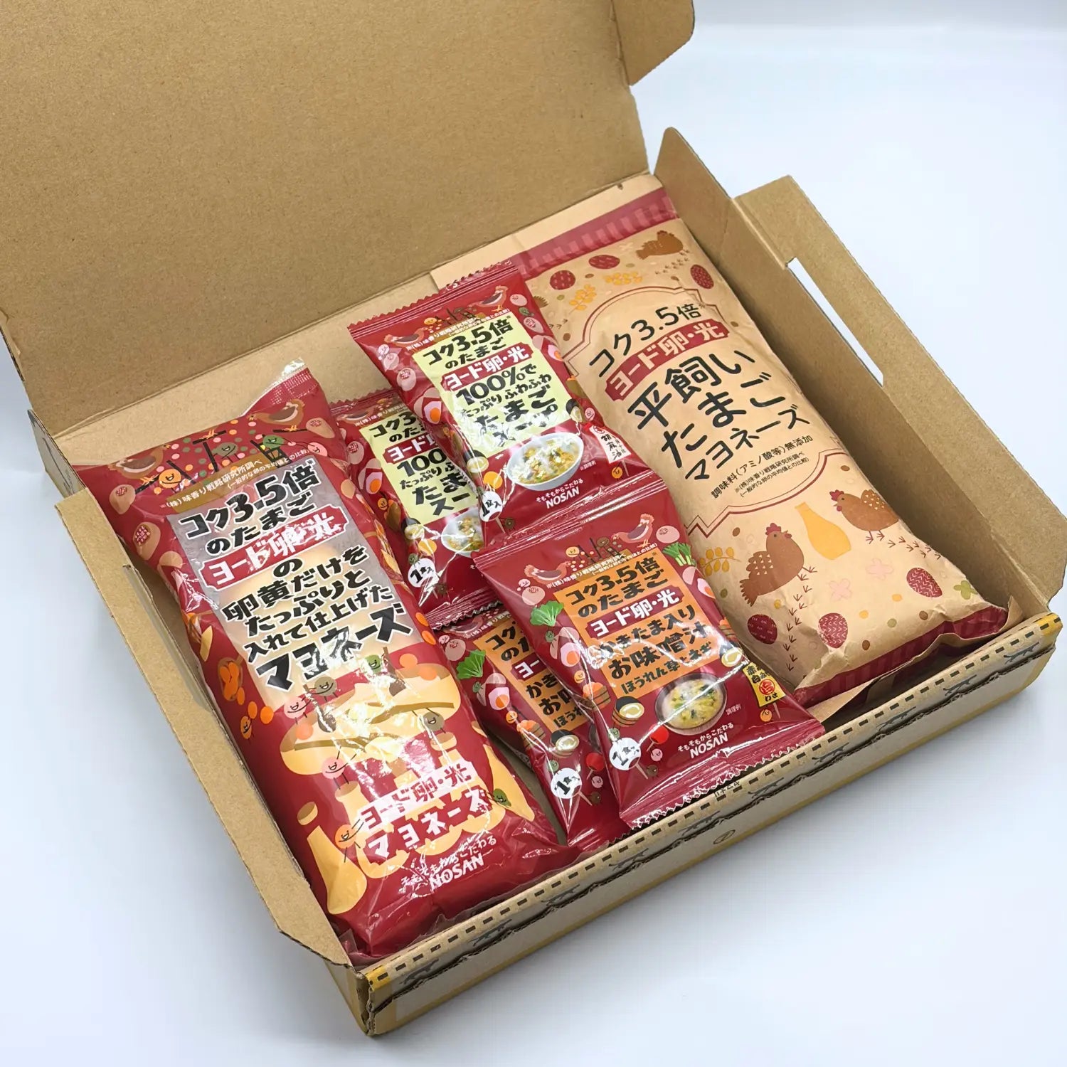 【お手軽セットU（マヨネーズ各1本、味噌汁2食、ふわたまスープ2食】＜送料込＞