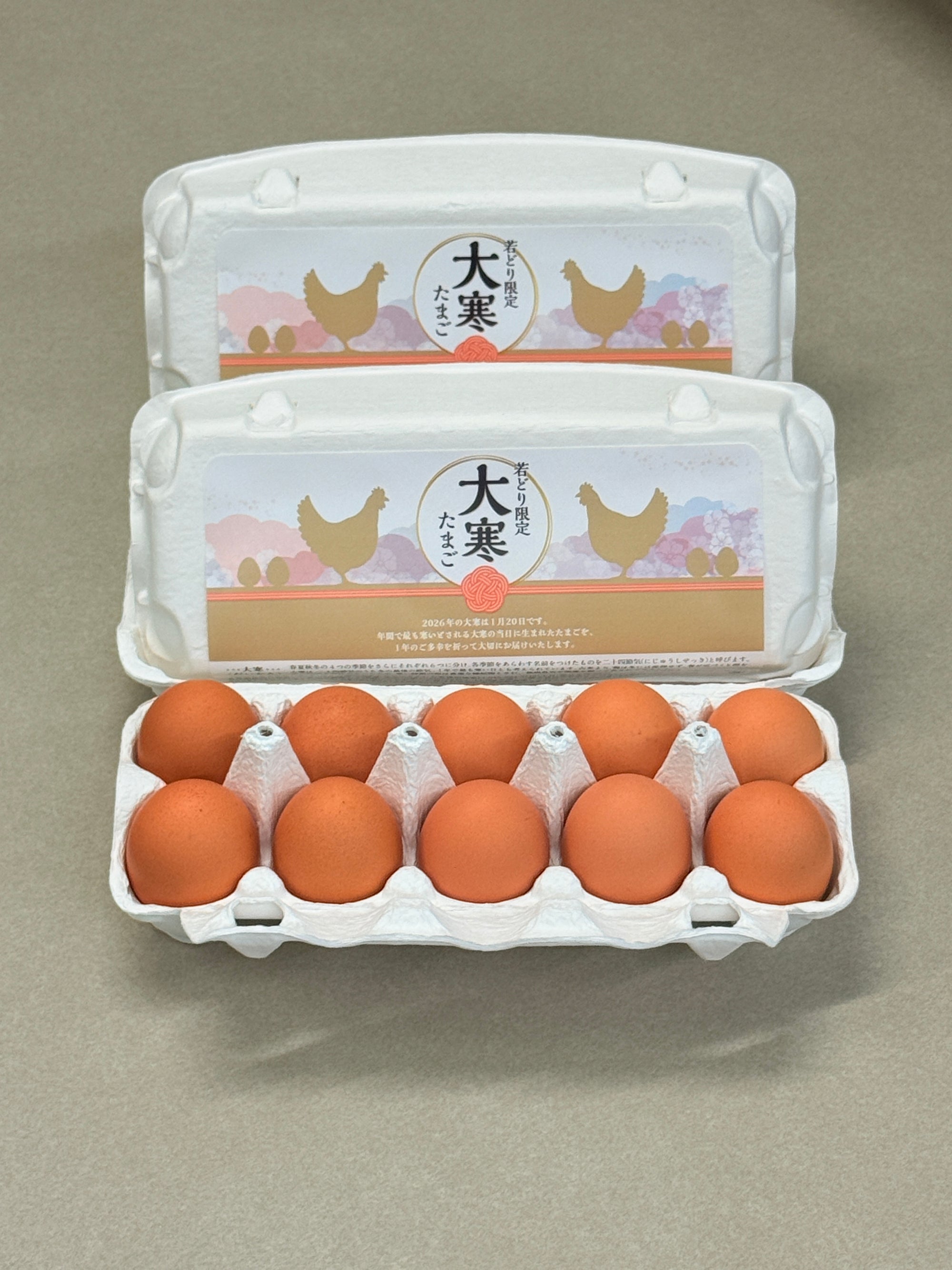 【予約限定販売】2026年大寒たまご（送料込）